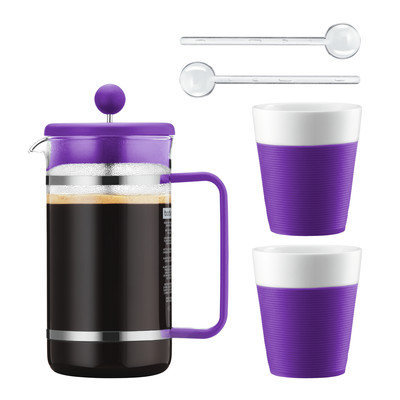 Bodum Bistro French Press Coffee Maker Color: Purple