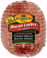 Eckrich Bacon Lovers Applewood Smoked Bacon Added Turkey Breast Deli Meat