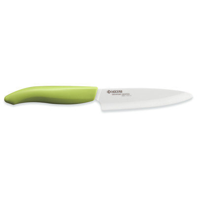 Kyocera Revolution Ceramic 4 1/2 Inch Utility Knife Green