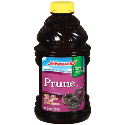 Schnucks Prune 100% Juice 48 Oz Plastic Bottle