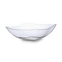Fineline Settings, Inc Wavetrends 64 oz. Serving Bowl (Pack of 50), Clear
