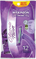 Wilkinson Sword Double Edge Classic Twin Razors 12 Ct Peg