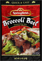 Springfield® Broccoli Beef Seasoning Mix 1 oz. Packet