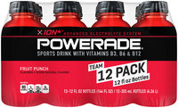 Powerade® ION4® Fruit Punch 12 fl. oz. Bottle
