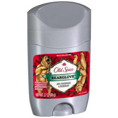 Old Spice Wild Collection Bearglove Invisible Solid Anti-Perspirant/Deodorant 1.7 oz. Stick