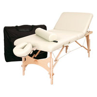 Oakworks Alliance Wood Massage Table (Essential Package) Color: Opal