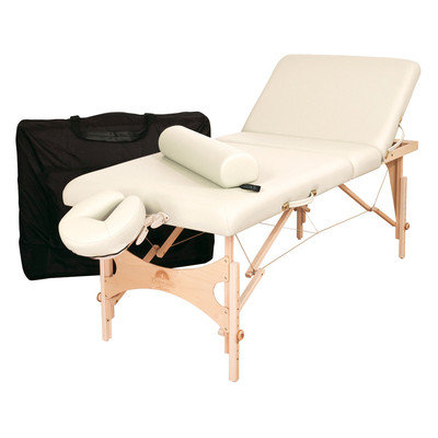 Oakworks Alliance Wood Massage Table (Essential Package) Color: Opal