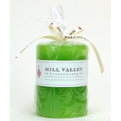 Mill Valley Candleworks Tulip Scented Pillar Candle Size: 6