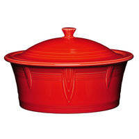 Fiesta 2.81-qt. Round Covered Casserole Color: Scarlet