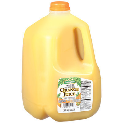 Springfield® 100% Orange Juice from Concentrate 1 Gal Jug