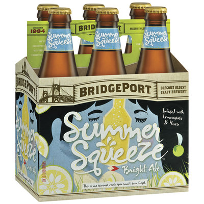 Bridgeport Seasonals Cafe Negro/Summer Squeeze/Ebenezer 12 Oz Beer 6 Pk Glass Bottles