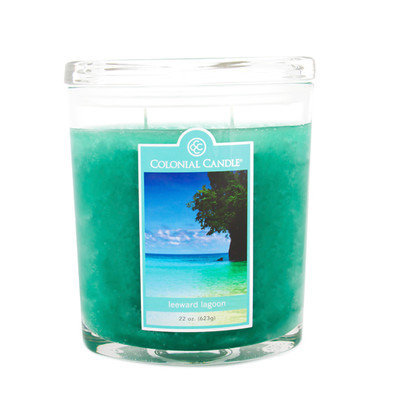 Colonial Candle Leeward Lagoon Jar Candle (Set of 2) Size: 22 Oz.