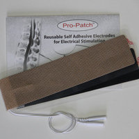 Promed Specialties Strip Electrode Tan Cloth One Electrode With Two Lead Attachments (Set of 5)