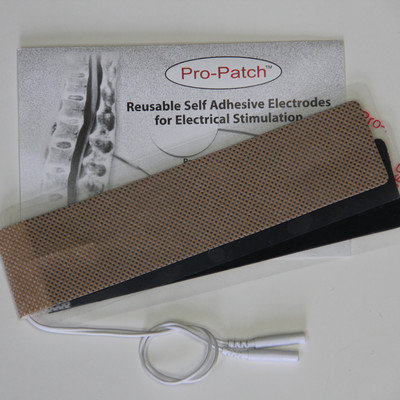 Promed Specialties Strip Electrode Tan Cloth One Electrode With Two Lead Attachments (Set of 5)