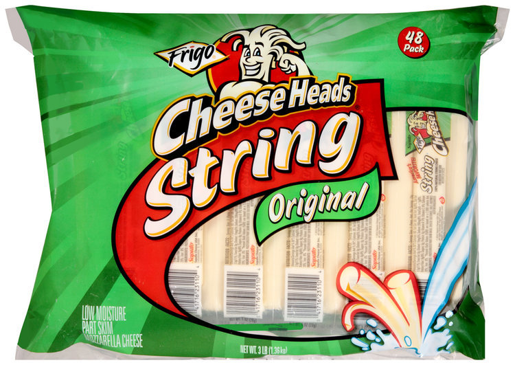 Frigo® Cheese Heads® Original String Cheese 48 ct Bag Reviews 2019