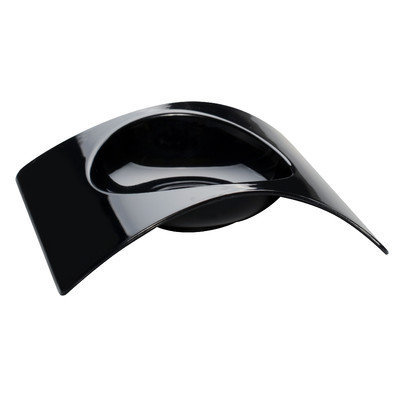 Fineline Settings, Inc Tiny Temptations Torte Appetizer Dish (10 Pack) Color: Black