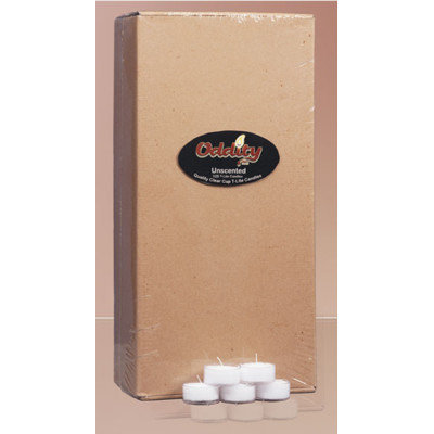 Oddity, Inc. Oddity 60702 125 Pack Clear Cup Unscented TLites Pack of 1