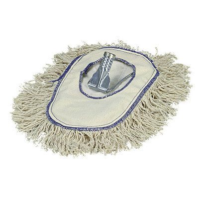 Carlisle 3649000 - Cotton Wedge Dust Mop w/ Frame