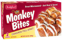 Bridgford® Cinnamon Pull-Apart Monkey Bites® 8.6 oz. Box