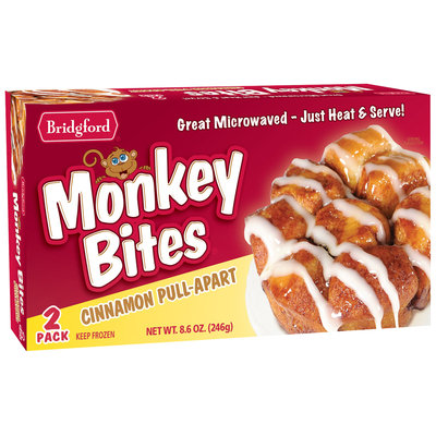 Bridgford® Cinnamon Pull-Apart Monkey Bites® 8.6 oz. Box