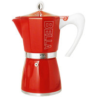 Bella Aluminum Stovetop Maker Color: Sunset Yellow, Size: 3 Cups