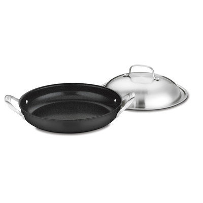 Cuisinart GG25-30D GreenGourmet Hard-Anodized Nonstick 12-Inch Everyday Pan with Cover