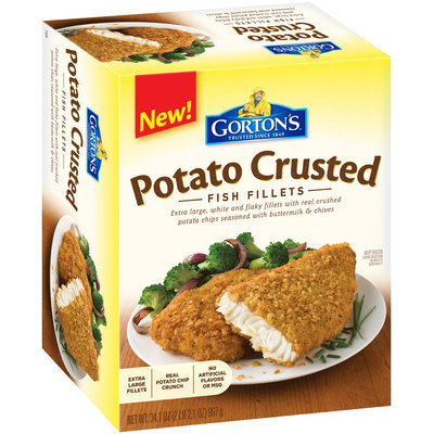 Gorton's® Potato Crusted Fish Fillets 34.1 oz. Box