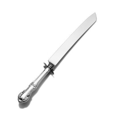 International Silver Joan of Arc Cake Knife with Hollow Handle