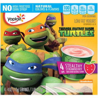 Yoplait® Teenage Mutant Ninja Turtles Stealthy Strawberry Low Fat Yogurt
