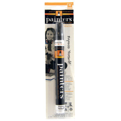 Elmers/xacto 7327 Black Medium Tip Painters Opaque Paint Marker