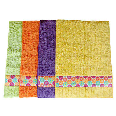 Janey Lynn's Designs Inc Shaggie Hand Towel Color: Limealicious
