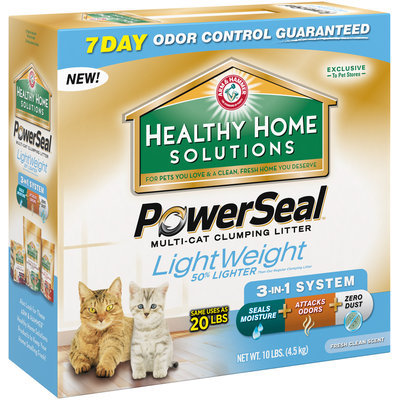 ARM & HAMMER™ Healthy Home Solutions PowerSeal™ Multi-Cat Clumping Litter