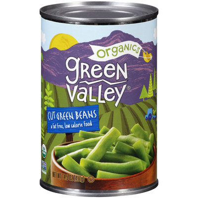 Green Valley® Organics Cut Green Beans 14.5 oz. Can