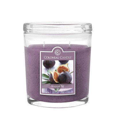 Colonial Candle Spring 2015 Tropical Fig 8 oz. Jar Candle