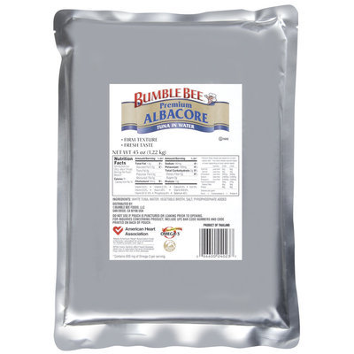 Bumble Bee Premium Albacore Tuna 43 Oz Pouch