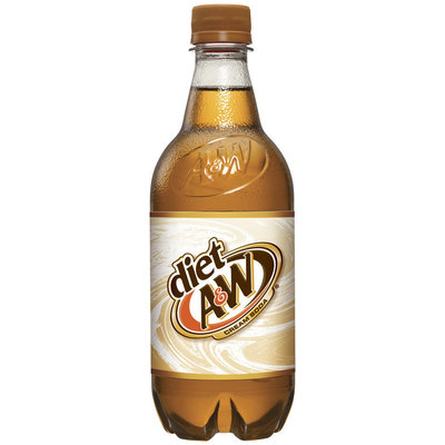 A & W Diet Cream Soda 20 fl. oz. Bottle