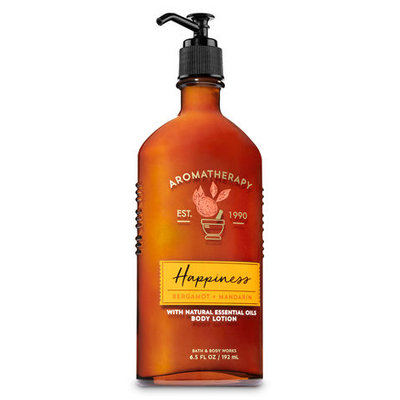 Bath & Body Works Aromatherapy BERGAMOT & MANDARIN Body Lotion