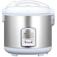 Oyama Rice Cooker - Stainless Steel/White