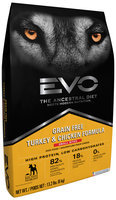 EVO Turkey & Chicken Formula Small Bites Dog Food 13.2 lb. Bag