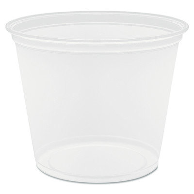Dart Container Corp Dart Container Portion and Souffle Cups and Lids Clear 5.5 Oz Plastic