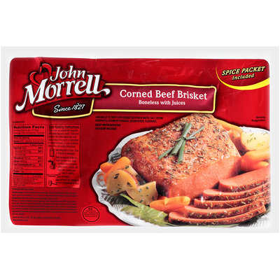 John Morrell® Corned Beef Brisket Package