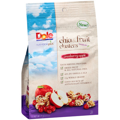Dole Nutrition Plus Cranberry Apple Chia & Fruit Clusters