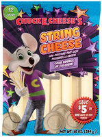 Chuck E. Cheese's® Mozzarella String Cheese 12 ct Pack