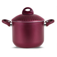 Pensofal 07PEN9716 Princess Passion Bioceramix Non-Stick PastaSi with Locking Lid 5-Quart - 7.75 in.