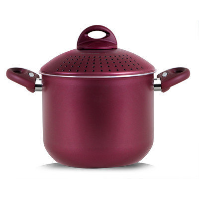 Pensofal 07PEN9716 Princess Passion Bioceramix Non-Stick PastaSi with Locking Lid 5-Quart - 7.75 in.