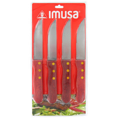 Imusa IMU-71014 4 Piece Steak Knife Set