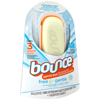 Bounce Free 3 Month Dryer Bar 1.92 oz. Clamshell