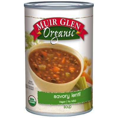 Muir Glen® Organic Savory Lentil Soup 14.8 oz. Can