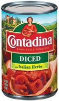 Contadina Diced with Italian Herbs Tomatoes 14.5 oz. Can