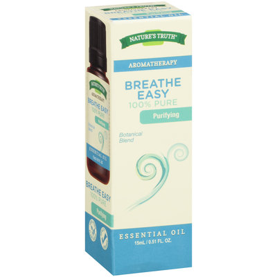 Nature's Truth® Aromatherapy Breathe Easy 100% Pure Essential Oil 0.51 fl. oz. Box